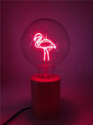 400lm Glass E27 G125 EMC Flamingo Decorative Filament Bulb Globe